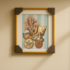 Vintage Coastal Shells & Coral Wall Art