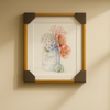 Beach Jar Floral Watercolor Wall Art