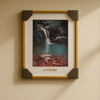 Serene Waterfall frame