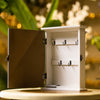 “There’s No Place Like Home” Key Cabinet – Modern Wall Organizer