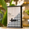 Modern Farmhouse Key Holder – “Keys for Our Sweet Home”