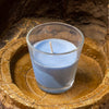 Coastal Breeze Minimalist Candle – Blue Wax Glass Jar