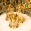 Royal Crest Glass Canister Set (3 Pieces)