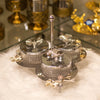 Silver Butterfly Spice Jar Trio