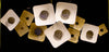 Modern Harmony Squares Wall Art