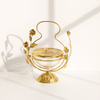 Golden Rose Pedestal Candy Dish