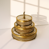 Elegant Tiered Gold Display Stand (3 Levels)