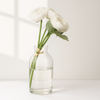Snow Petal Artificial Peony Bouquet – 5 Stems