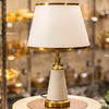 Elegant white and Gold Table Lamp