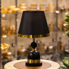 Contemporary black and Gold Table Lamp