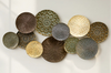 Floral Harmony Wall Art – Multi-Textured Metal Circles
