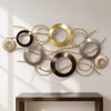 Orbit Harmony Metal Wall Art – Circular Modern Sculpture