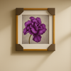 Purple Peony Elegance Wall Art