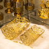 Elegant Gold Filigree Basket Set