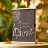 “There’s No Place Like Home” Key Cabinet – Modern Wall Organizer