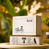 Vintage Wooden Tea Storage Box – Bicycle Design