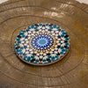 Royal Mosaic Round Ceramic Coaster