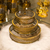 Elegant Tiered Gold Display Stand (3 Levels)