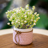 Mini Artificial White Flower Arrangement