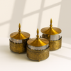 Imperial Bronze Canister Trio