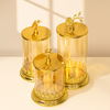 Royal Crest Glass Canister Set (3 Pieces)