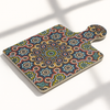 Moroccan Mosaic Ceramic Serving Board – Royal Sunburst