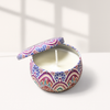 Boho Tin Candle – Mystic Bloom Edition