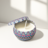 Boho Tin Candle – Pink Mandala Edition