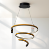 Helix Glow Spiral LED Chandelier