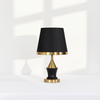 Luxury Black and Gold Table Lamp
