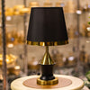 Luxury Black and Gold Table Lamp