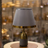 Modern Grey and Gold Table Lamp