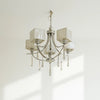 Modern Elegance Square-Shade Chandelier