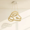 Sculpted Ribbon LED Chandelier – Luxe Edition